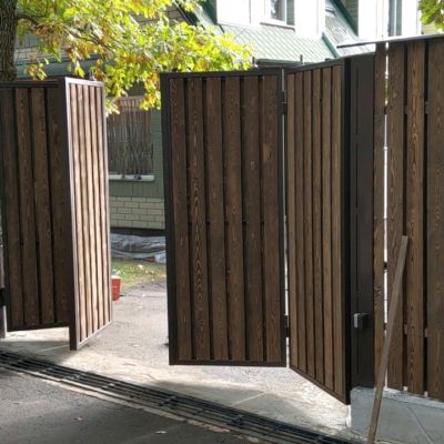 Купите и Закажите Ворота Гармошка: Лучшая Цена от 46413 руб, Установка под Ключ и Доставка в Черемхово и по Области